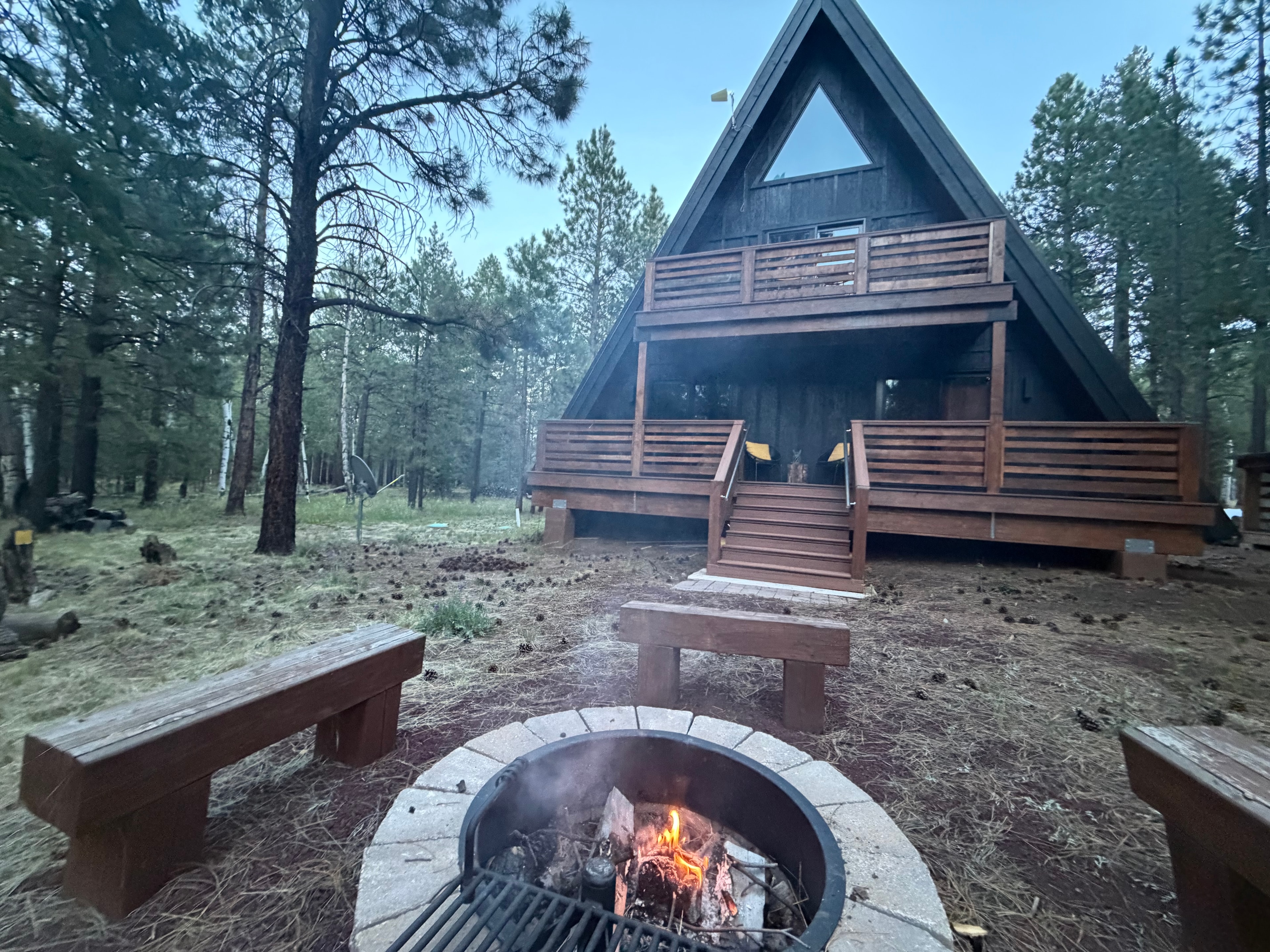 Arizona mountain cabin photo